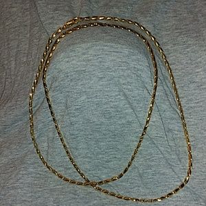 Vintage Monet 36" Gold Tone Chain